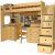 fossilworx-corner-desk/bunk bed