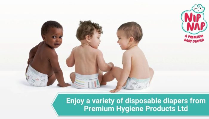 Enjoy avariety of disposable diapers from Premium Hygiene Products Ltd